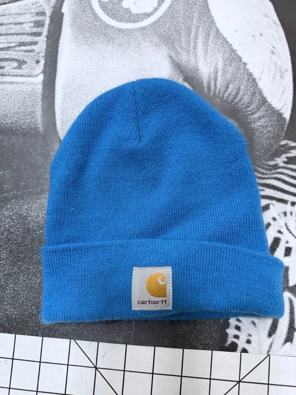 Carhartt Blue Youth/Child Unisex Beanie Hat